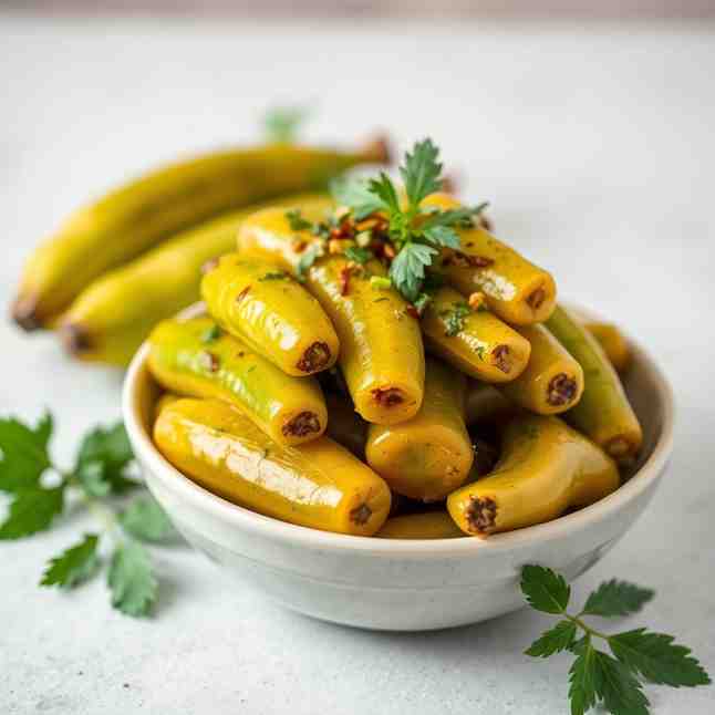 Guineos en Escabeche - Pickled Green Bananas Recipe | Try the green pickle